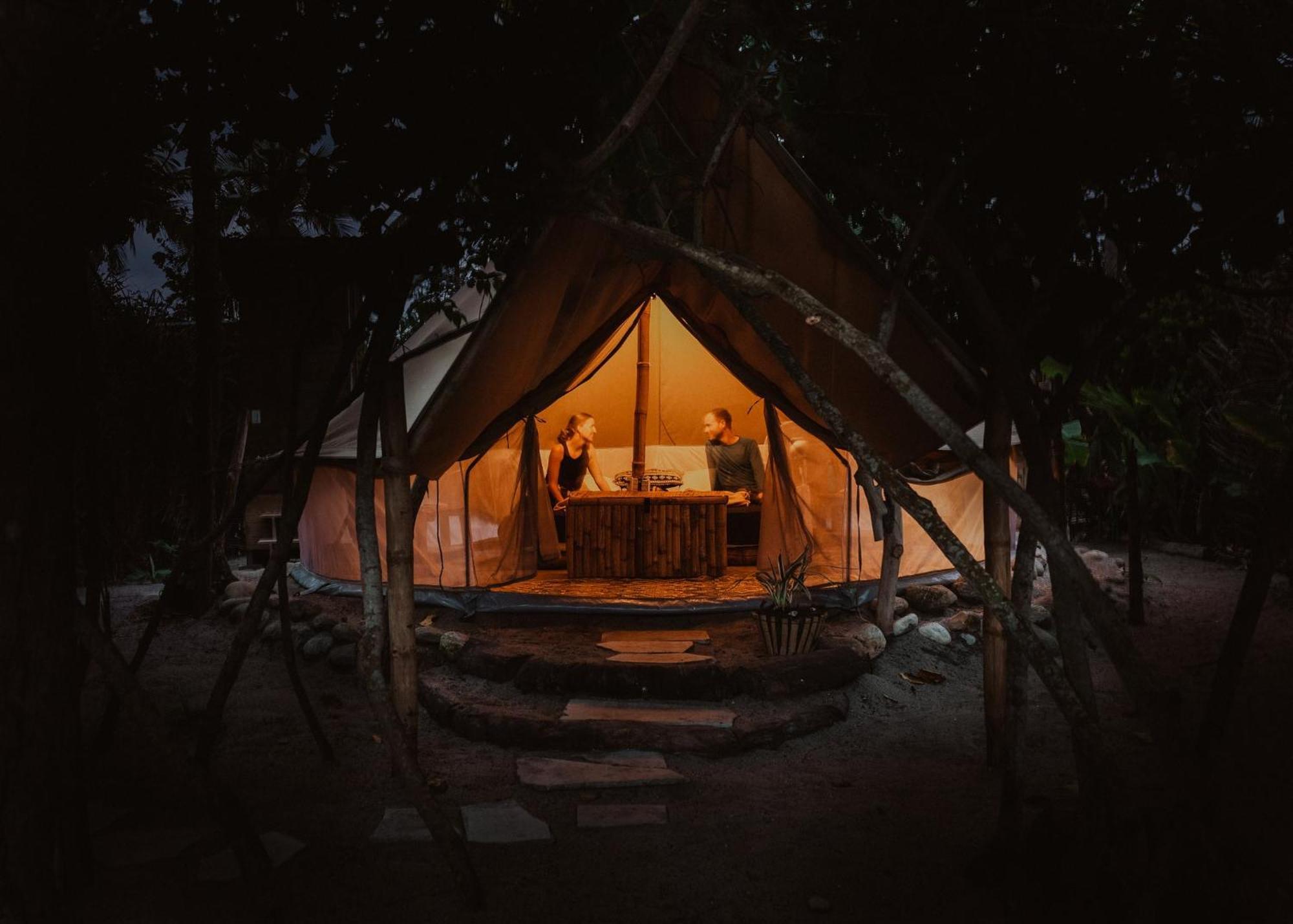 Lote 10 Glamping Hotel Guachaca Exterior photo